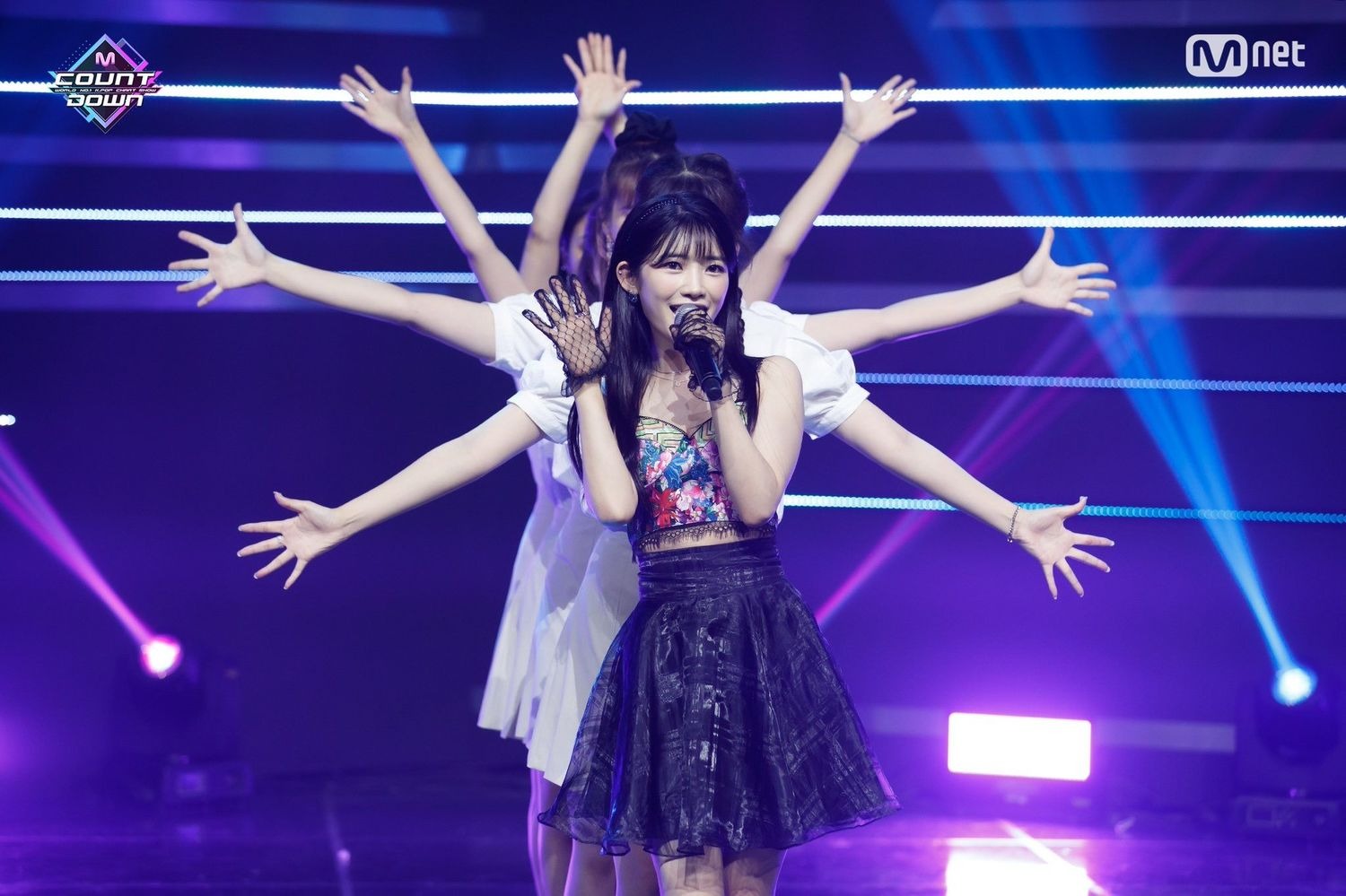 m.net『M COUNTDOWN』出演時のYUKIKAさん